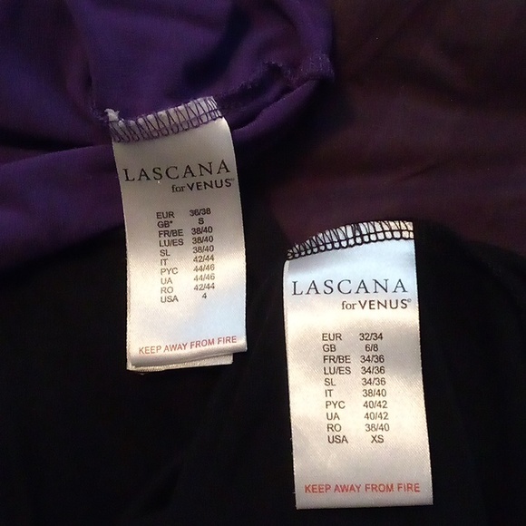 Lascana Purple and black Tank Top - Picture 7 of 14
